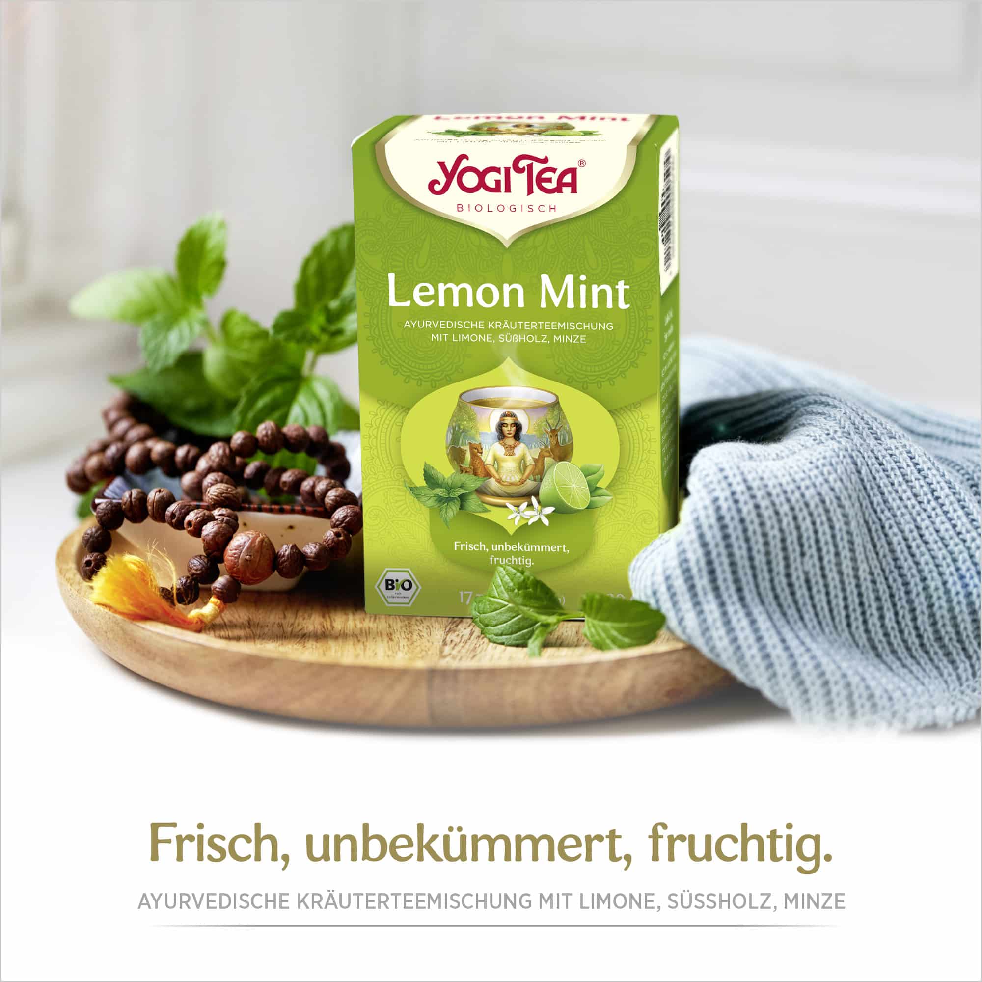 3 x BIO YOGI TEA Lemon Mint | 3 x 30,6g