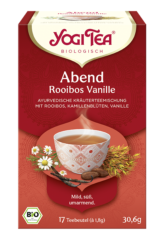 BIO YOGI TEA Abend Rooibos Vanille | 17 x 1,8g 